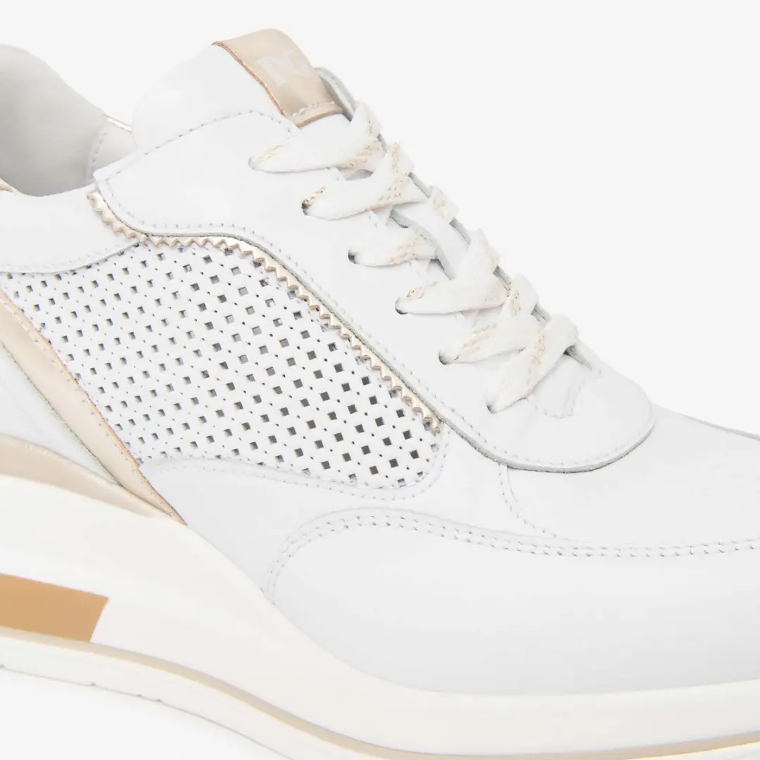 Sneaker Nerogiardini Skipper T.Brill Platino 6074 Velour Ne