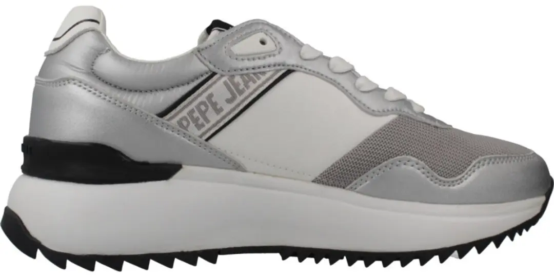 Pepe Jeans Kimi Mesh Schoenen Zilver EU 40 Vrouw