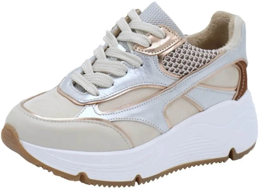 AQA Shoes A8885 Lage sneakers - Wit/beige - afbeelding 4 van 6