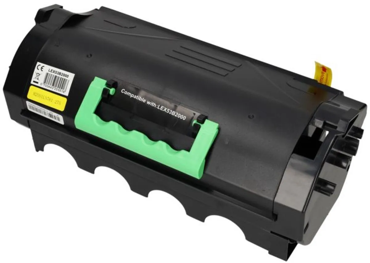 PrintAbout Lexmark 53B2000 Toner - Zwart - 27.500 Pagina's