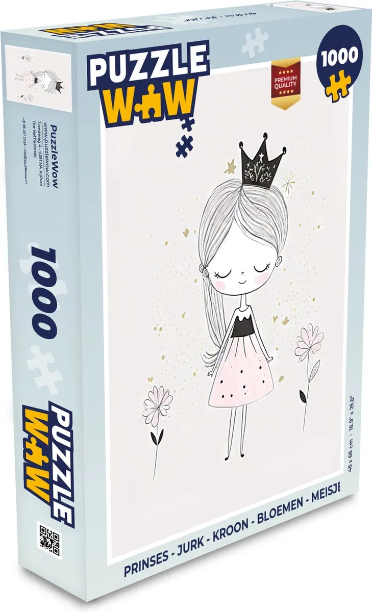 PuzzleWow Legpuzzel 1000 Stuks