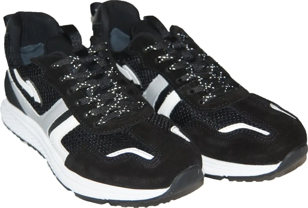 Piedro 1417000410 Wijdte 3.5 Sneakers - Zwart/Wit - Maat 40 - afbeelding 6 van 6