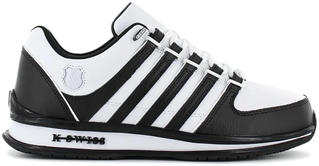 K-Swiss Rinzler Heren Sneakers Wit-Zwart - afbeelding 3 van 6