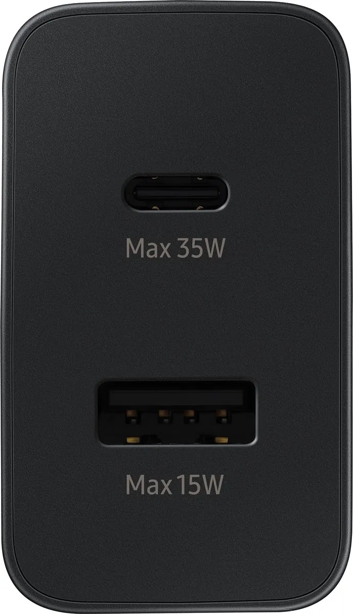 Samsung Power Duo Adapter 35W EP-TA220NBEGEU - Zwart