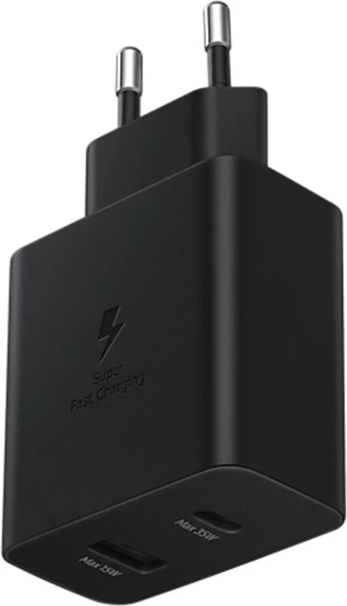 Samsung Power Duo Adapter 35W EP-TA220NBEGEU - Zwart
