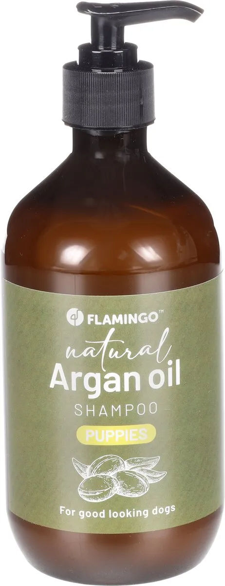 Flamingo Natural Arganolie Shampoo Puppy 500ml