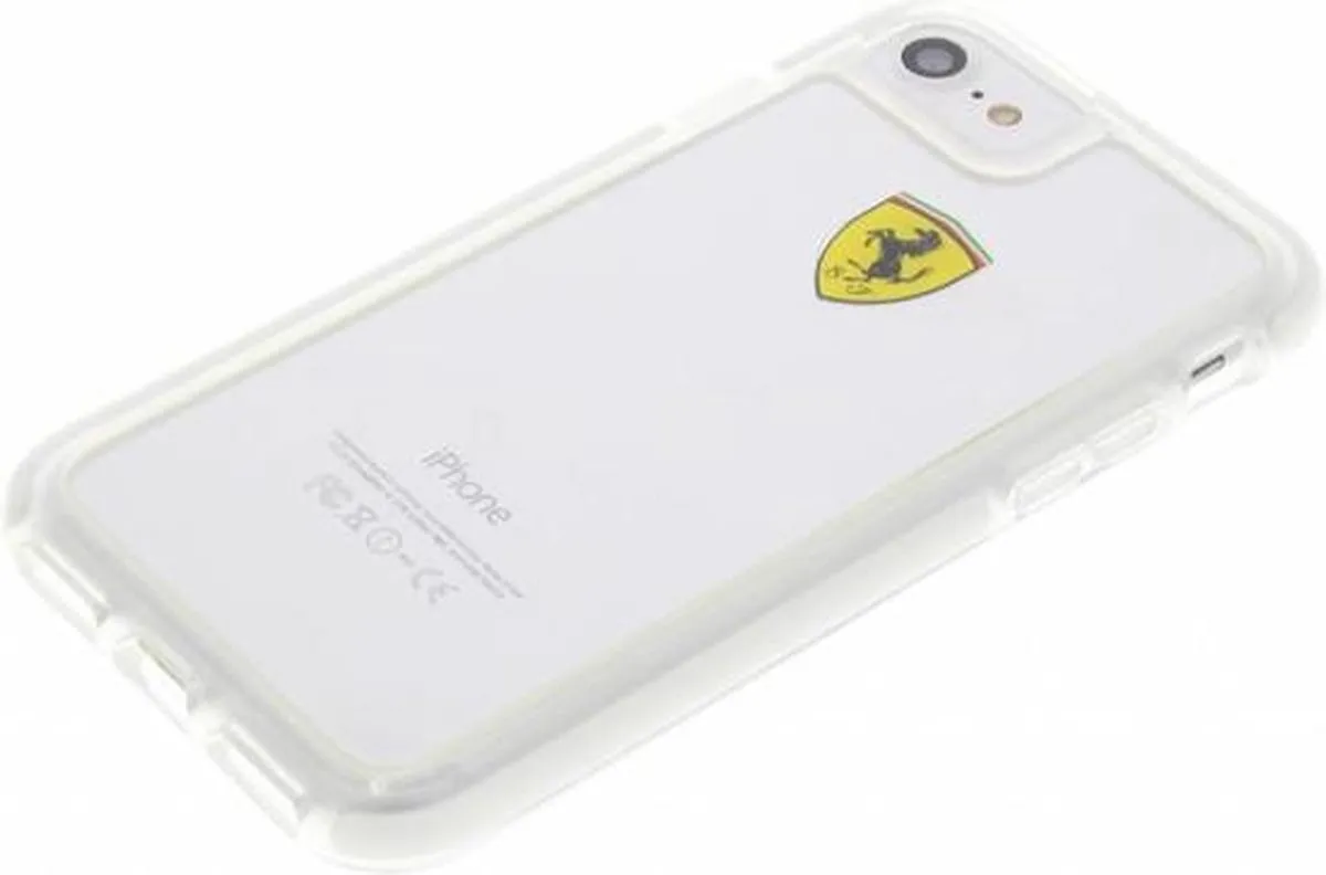 Ferrari iPhone 8/7 Hoesje S203-4 - Transparant
