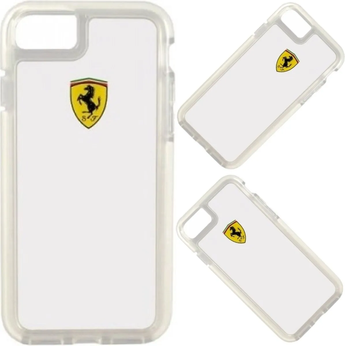 Ferrari iPhone 8/7 Hoesje S203-4 - Transparant