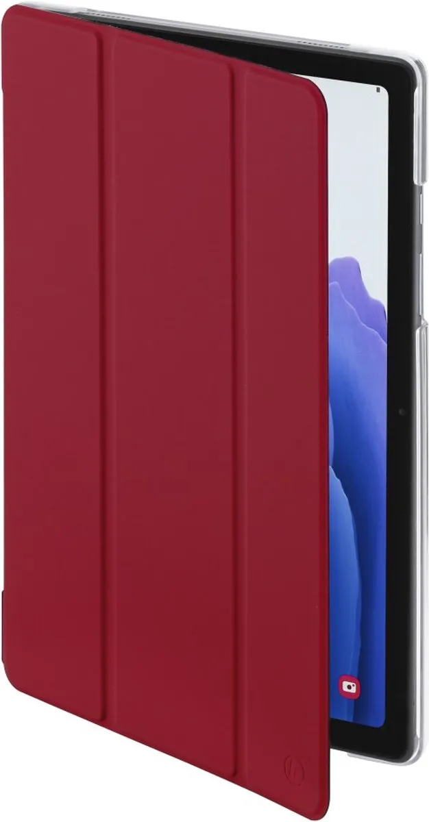 Hama Fold Clear Bookcase Samsung Galaxy Tab A7 10.4" - Rood