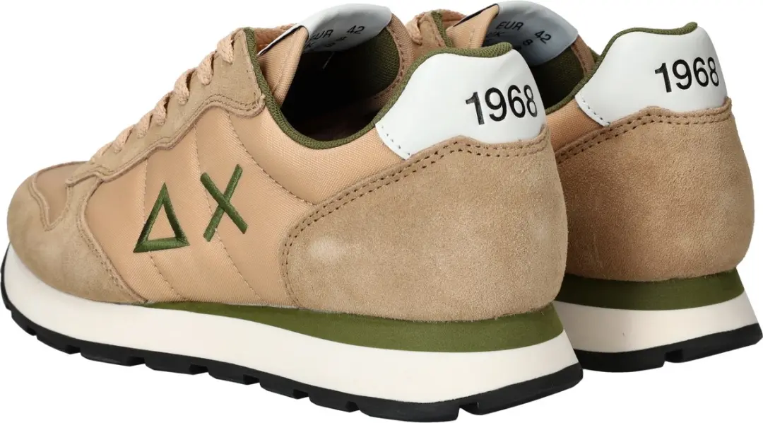 Sun68 Tom Solid Sneakers - Heren - Beige - Maat 44 - afbeelding 6 van 6