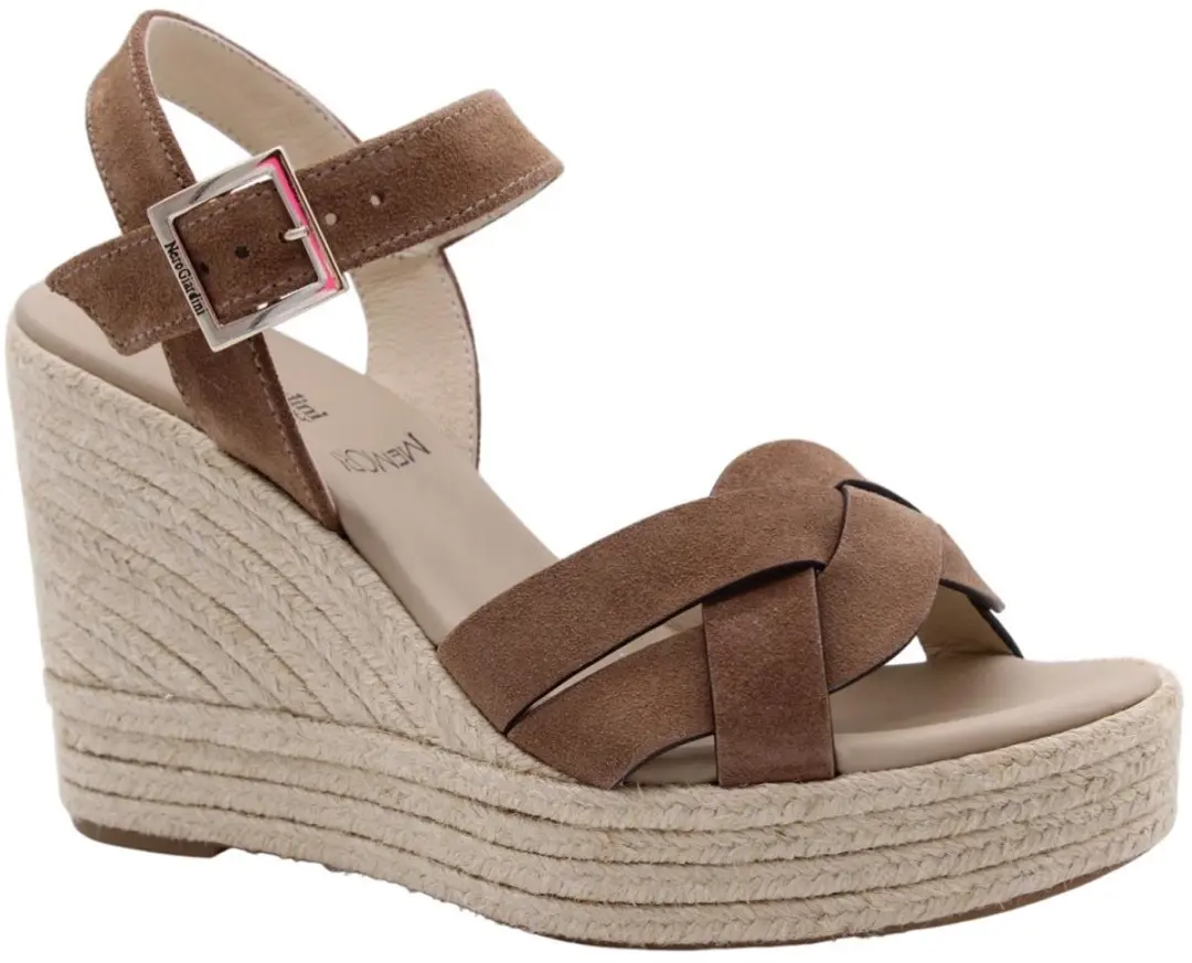 Nerogiardini Sandalen Velour Pu.Linde P15561 Rico