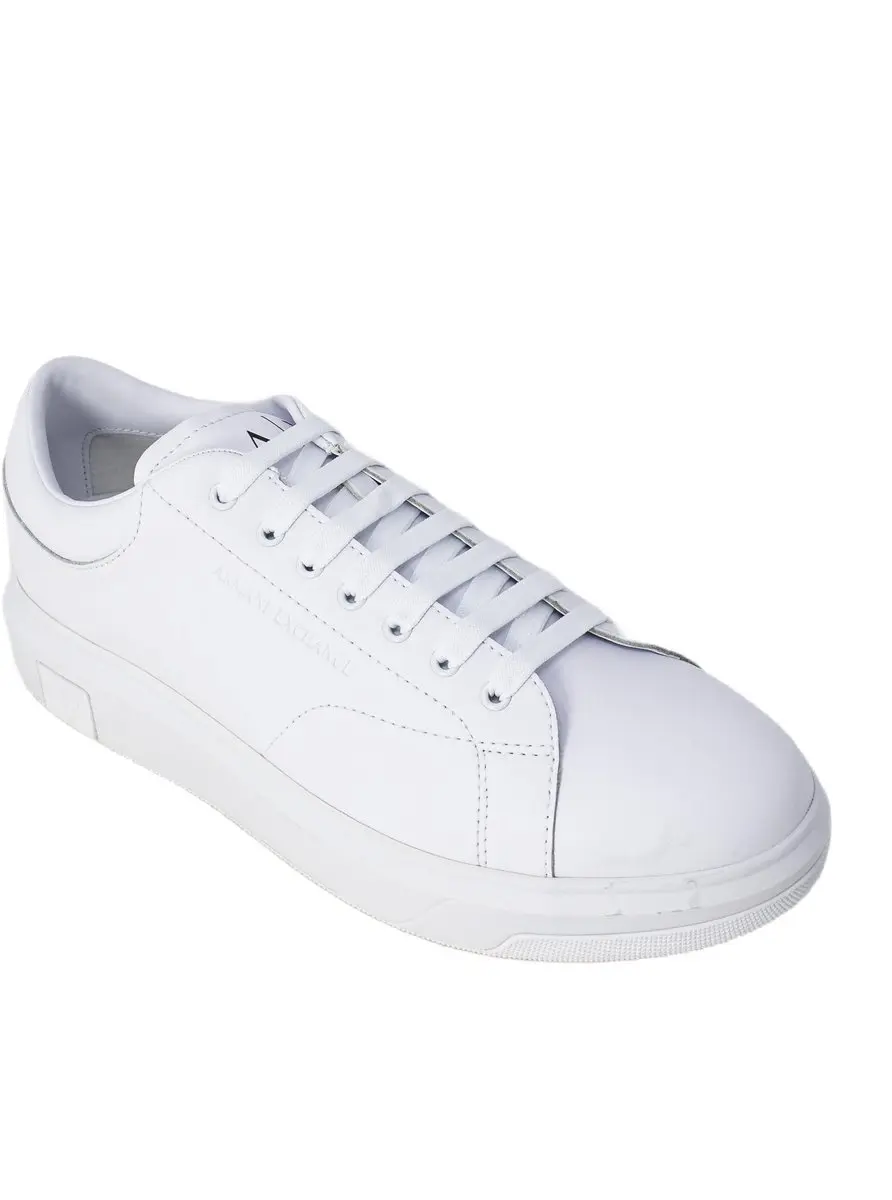 Giorgio Armani Platform Sneakers LowTop Wit - afbeelding 3 van 6