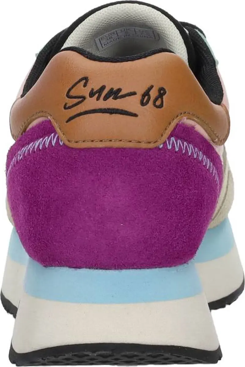 SUN68 Kelly Multicolor Sneakers Laag - beige - Maat 37 - afbeelding 6 van 6