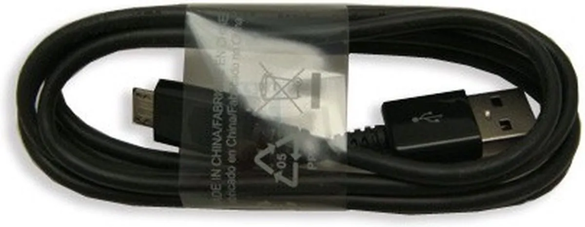 Samsung Micro USB Kabel KABELMICRO89210901 - 1m - Zwart