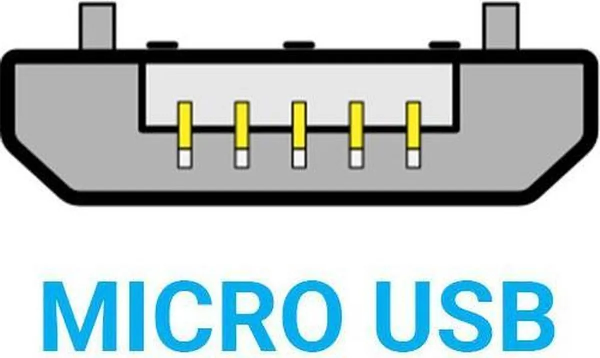 Samsung Micro USB Kabel KABELMICRO89210901 - 1m - Zwart