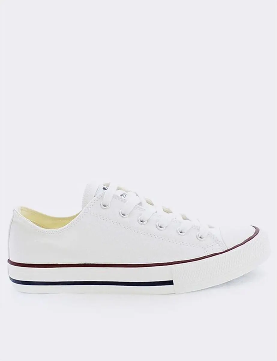 Victoria Tribu Toile Sneakers - Wit - afbeelding 3 van 3