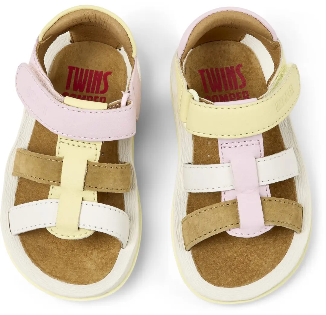 Camper Bicho Sandalen Bicho - Kinderen - Geel Roze - 21 - afbeelding 4 van 5