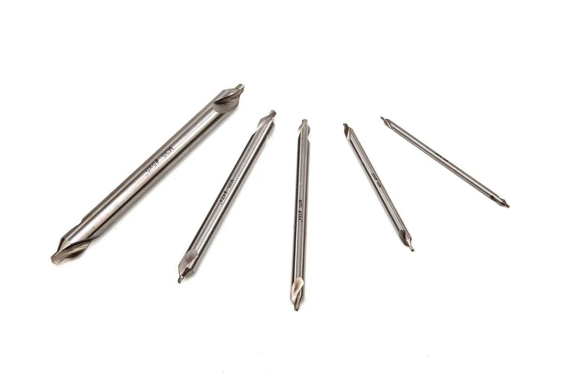 HBM 5-delige HSS 5% Cobalt Centerborenset - 5 Stuks