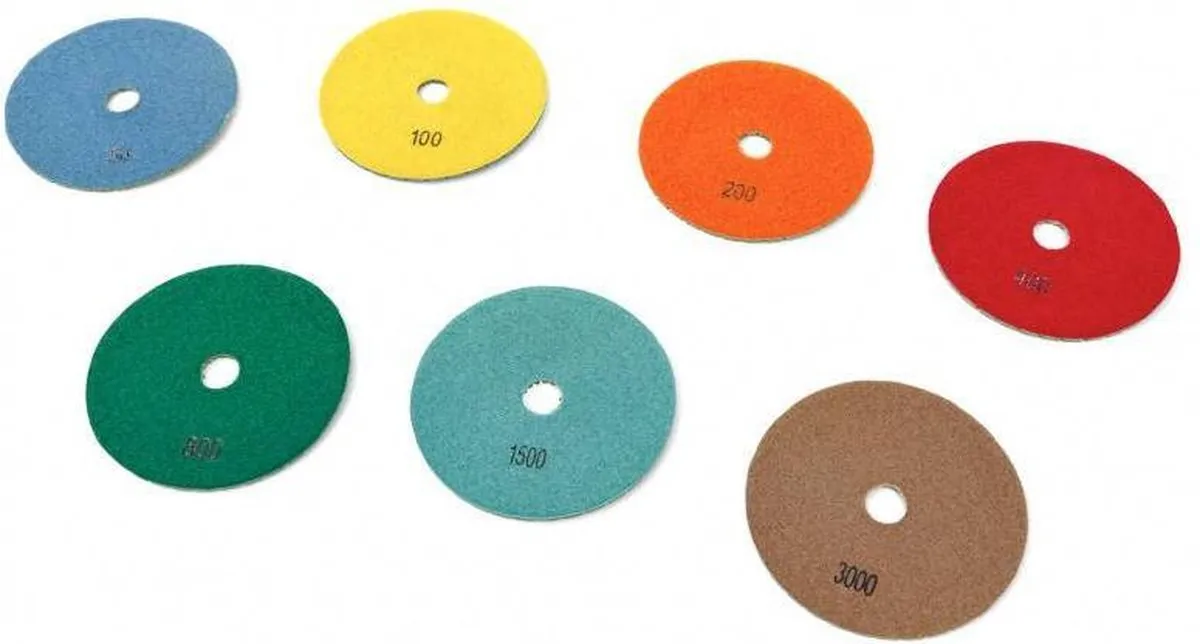 HBM Polijstschijven 125mm - 1 Paar