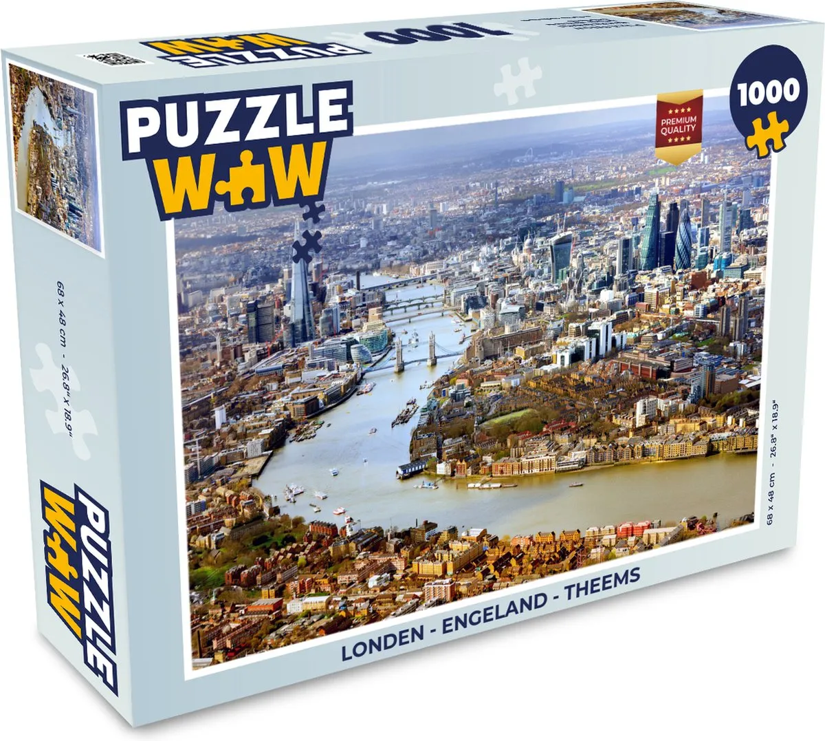 PuzzleWow Londen Legpuzzel 1000 Stuks
