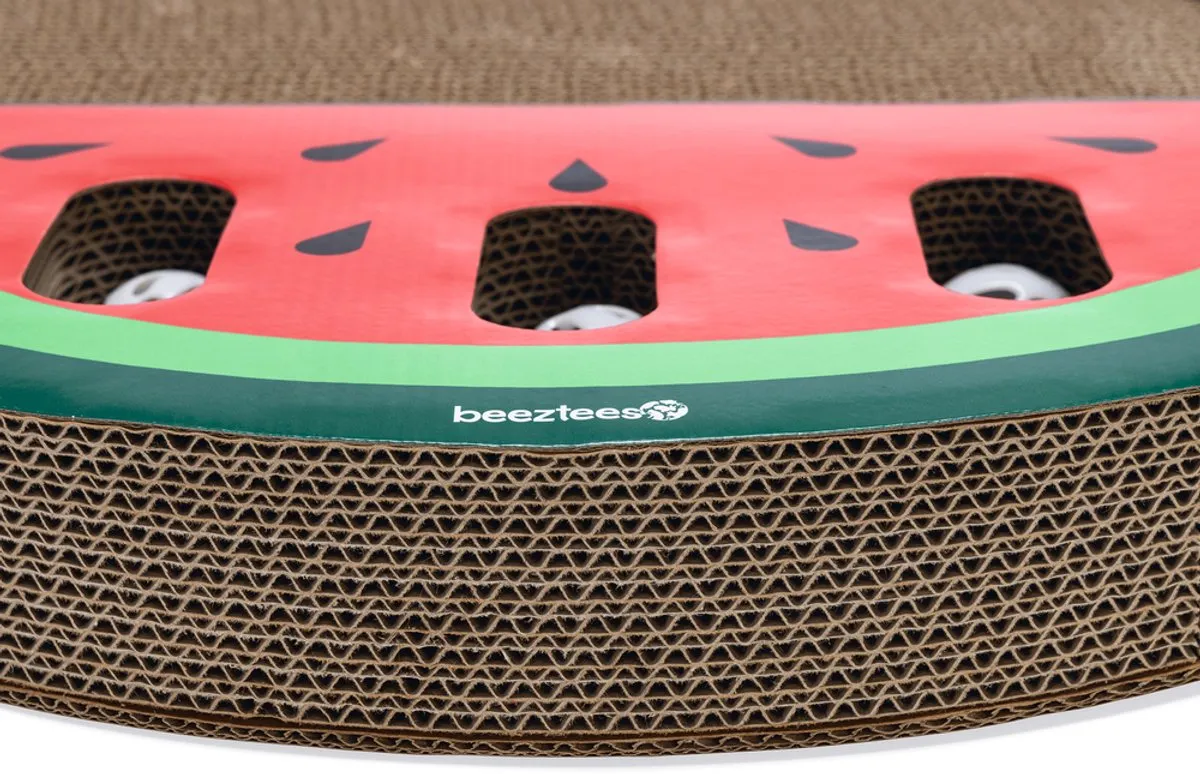 Beeztees Krabspeelgoed Melon - Karton 45x45x6cm - Multi