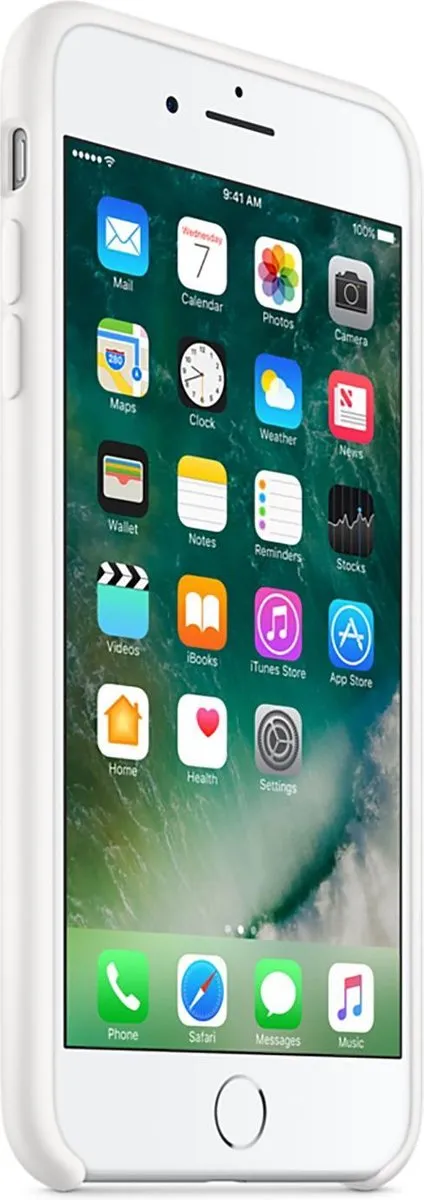 Apple Siliconen Hoesje iPhone 8 Plus/7 Plus MQGX2ZM/A - Wit - afbeelding 6 van 6