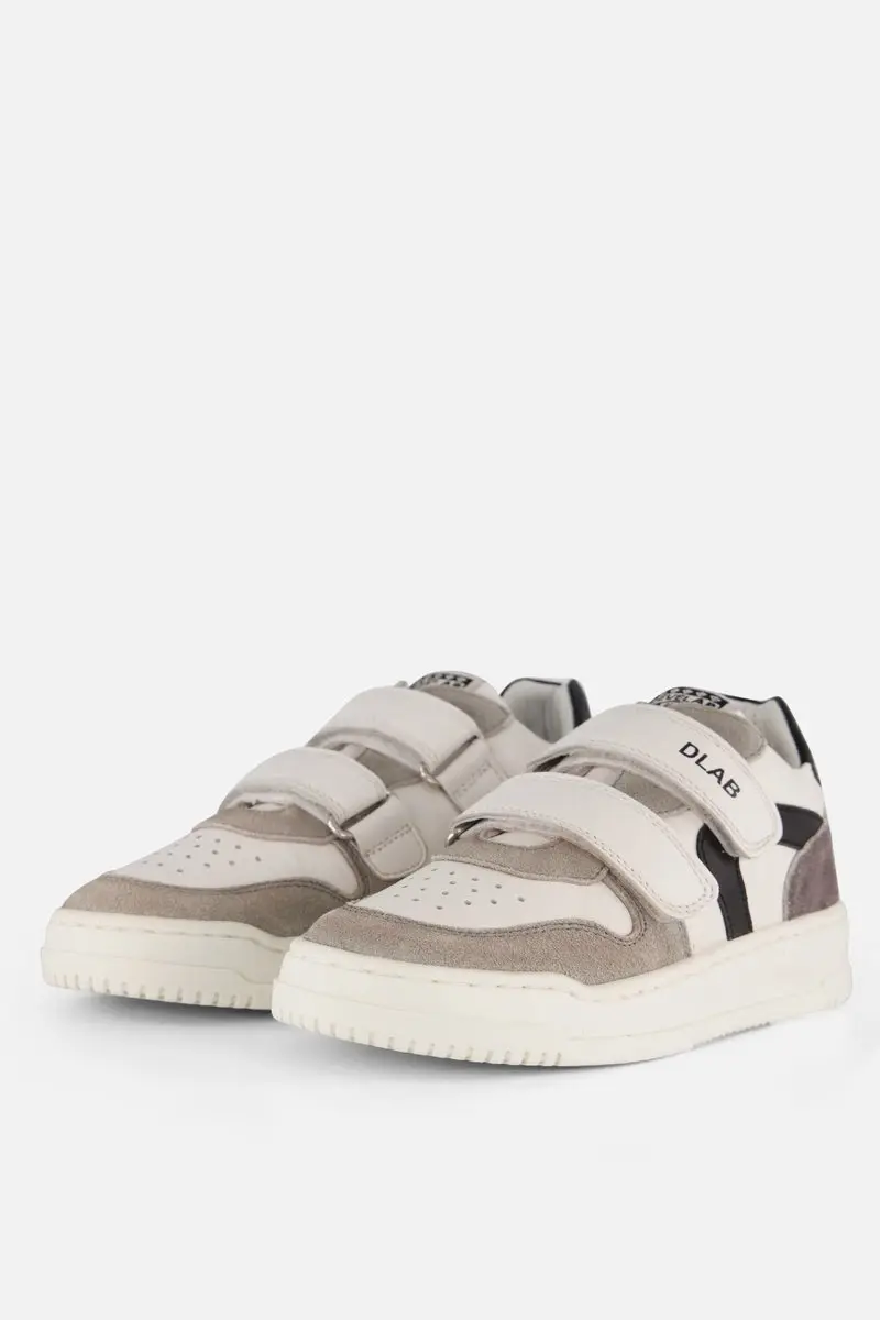Develab Sneakers zwart Leer