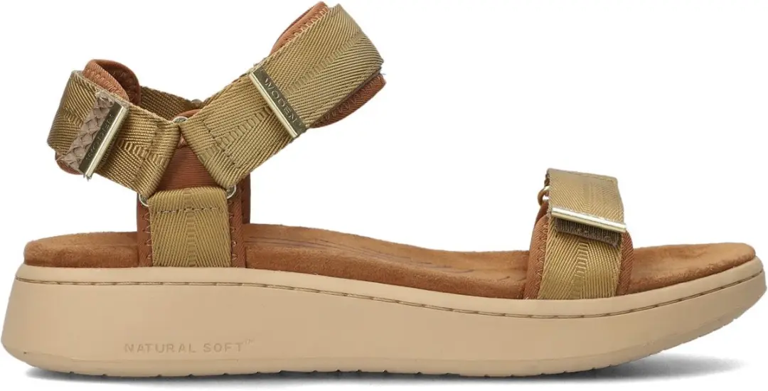 Woden Dames Platte sandalen