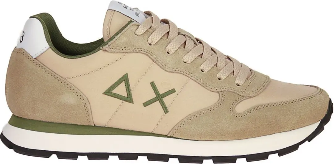 Sun68 Tom Solid Sneakers - Heren - Beige - Maat 45 - afbeelding 6 van 6