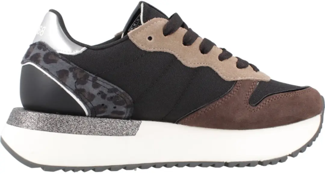 Sun68 Big Stargirl Mix Material Schoenen Zwart EU 36 Vrouw