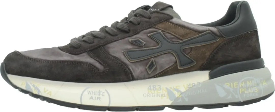 Premiata Mick 8434 Sneakers - Bruin 42 - afbeelding 2 van 4