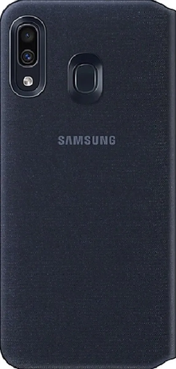 Samsung Galaxy A30s Wallet Case - Zwart