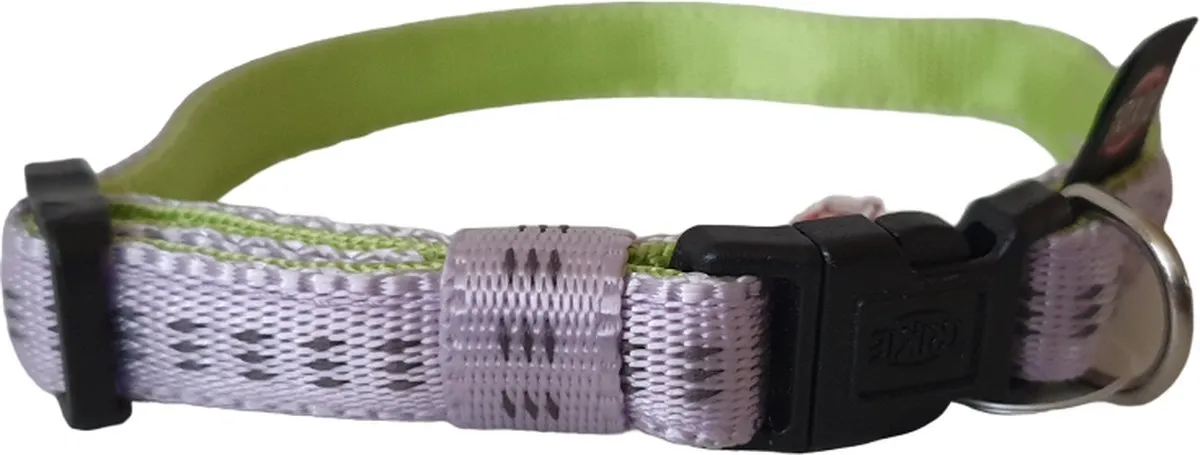 Trixie Softline Elegance Halsband XS - Lila/Groen