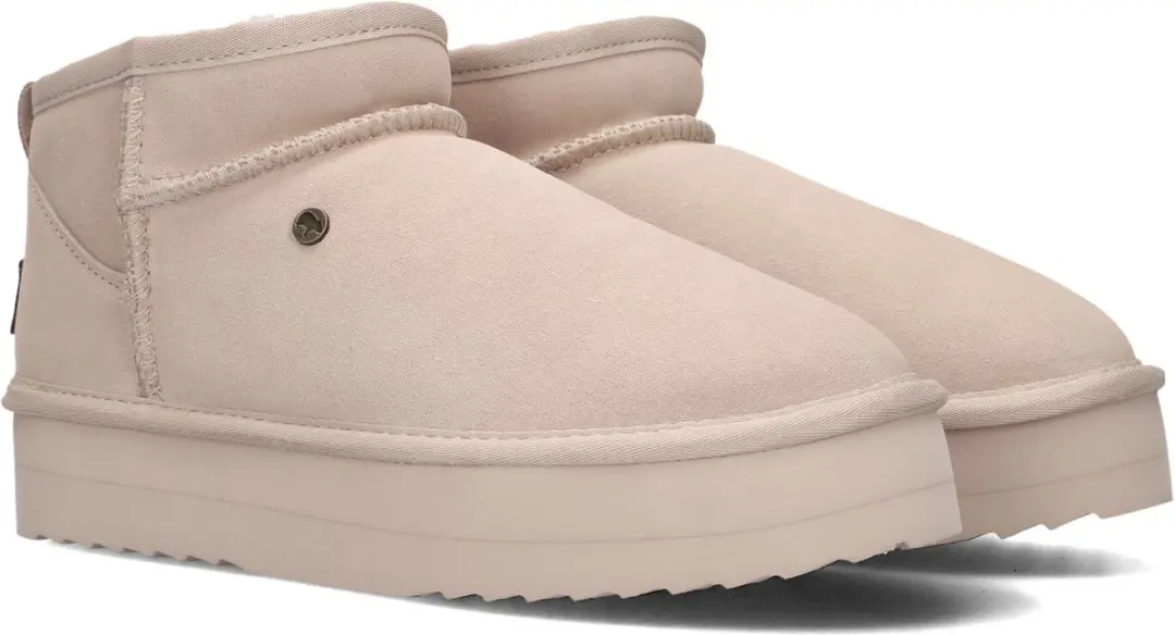 Warmbat Durack Plateau Vachtlaarzen Beige 40 - afbeelding 2 van 6
