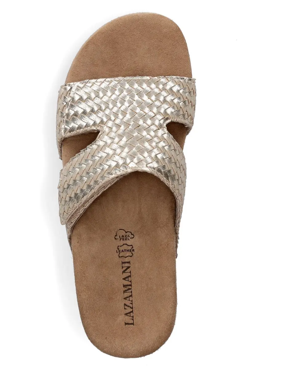 Lazamani Mille Dames Slippers Goud - afbeelding 5 van 6