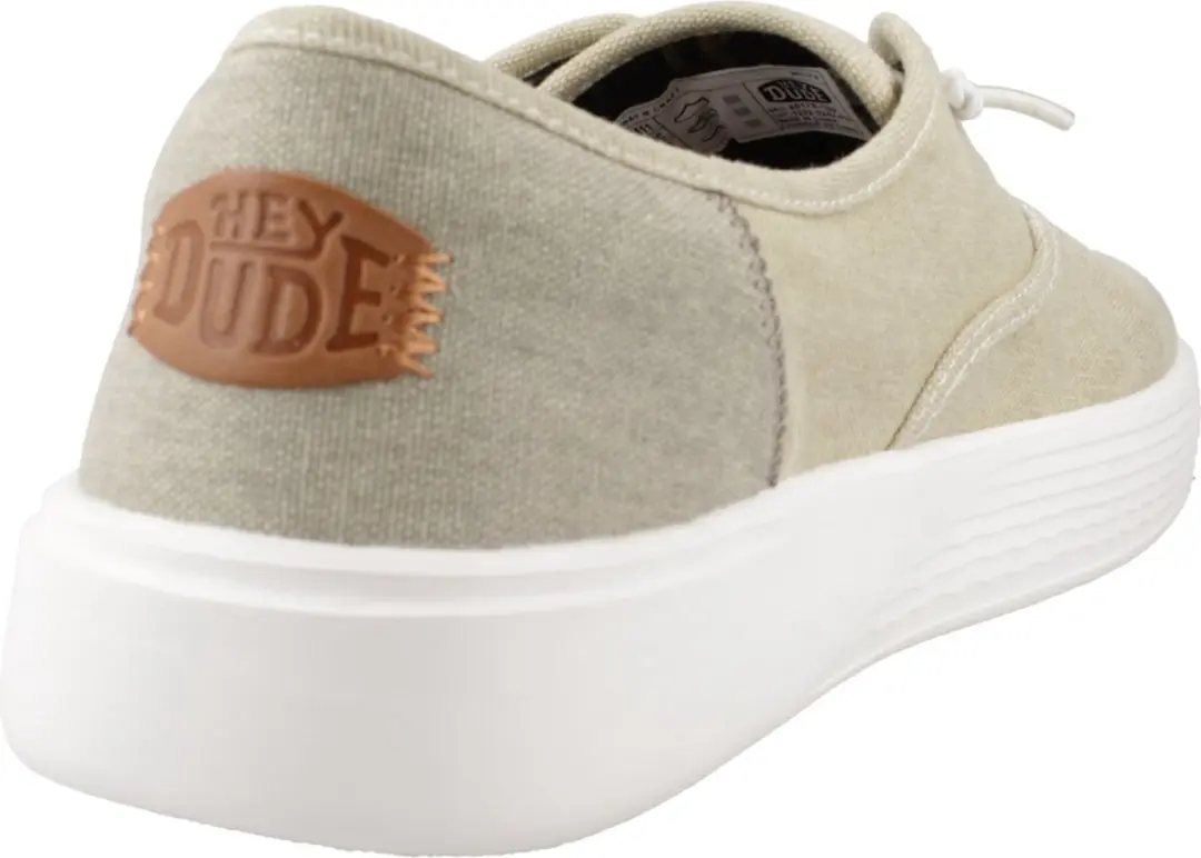 Hey Dude Conway Craft Sneakers 40179-100 Wit - afbeelding 3 van 6