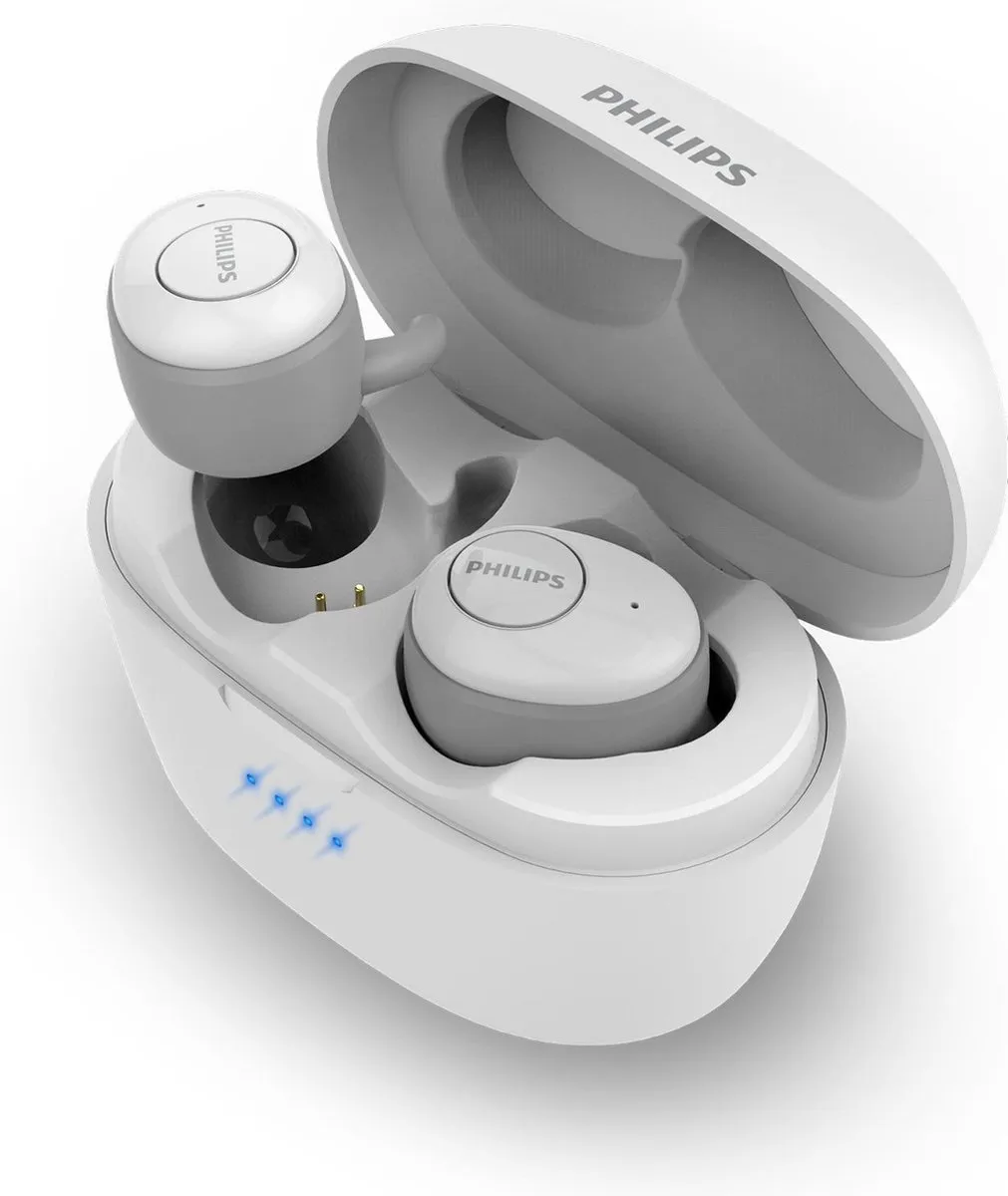 Philips SHB2505 Volledig Draadloze Oordopjes - Wit - afbeelding 2 van 6