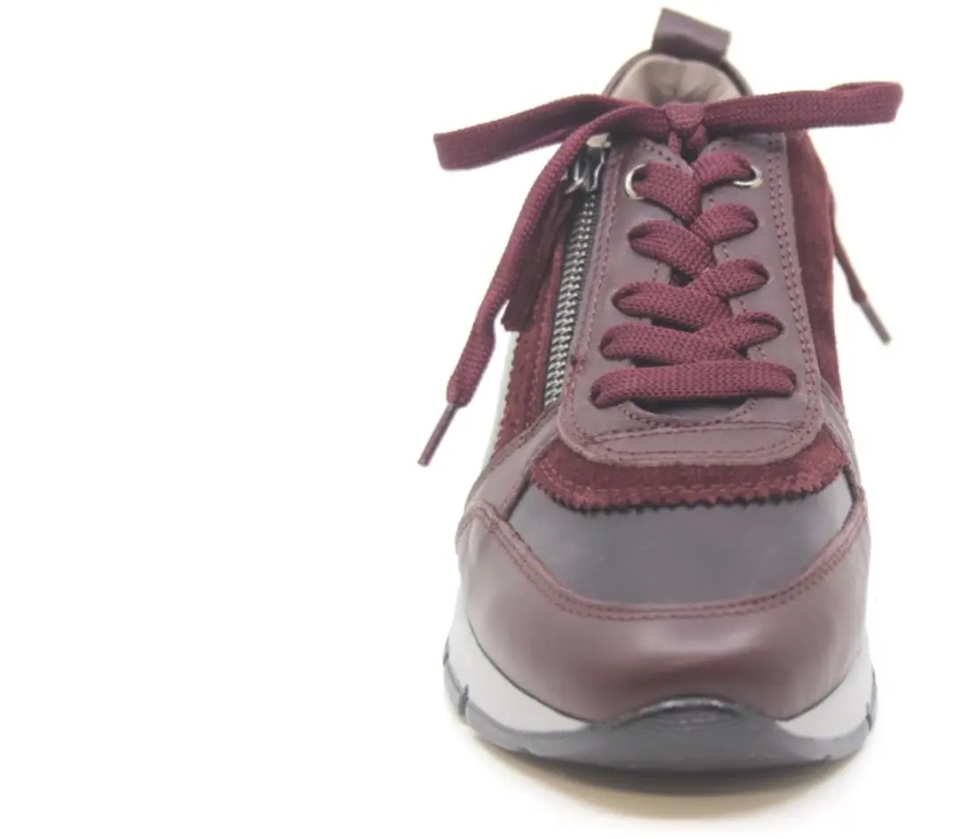 DL Sport Emma Vitello Vino Sneakers - Bordo - 42 - afbeelding 3 van 4