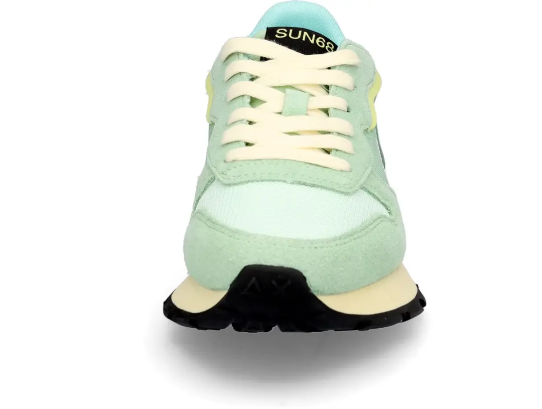 Sun68 Ally Color Explosion Sneakers - Dames - Groen - Maat 38 - afbeelding 3 van 6