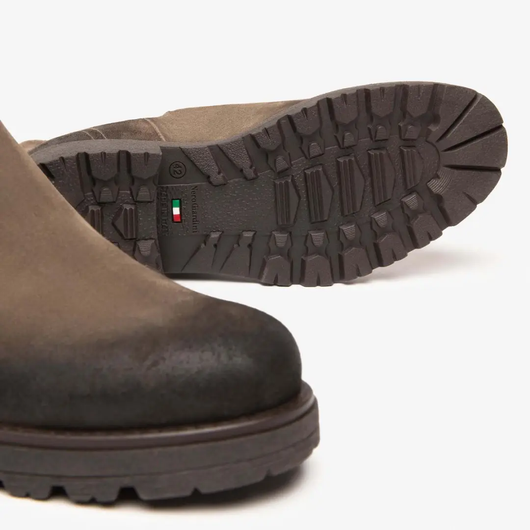 Boots Nerogiardini Velor Oil Argil Tr Toledo 20196/S T.
