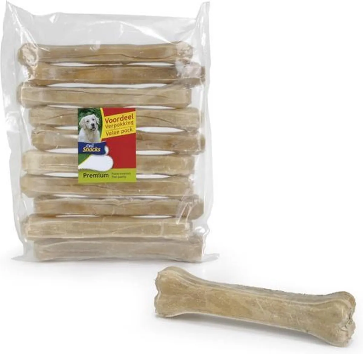 Beeztees Kauwbot Hondensnack - 10 Stuks
