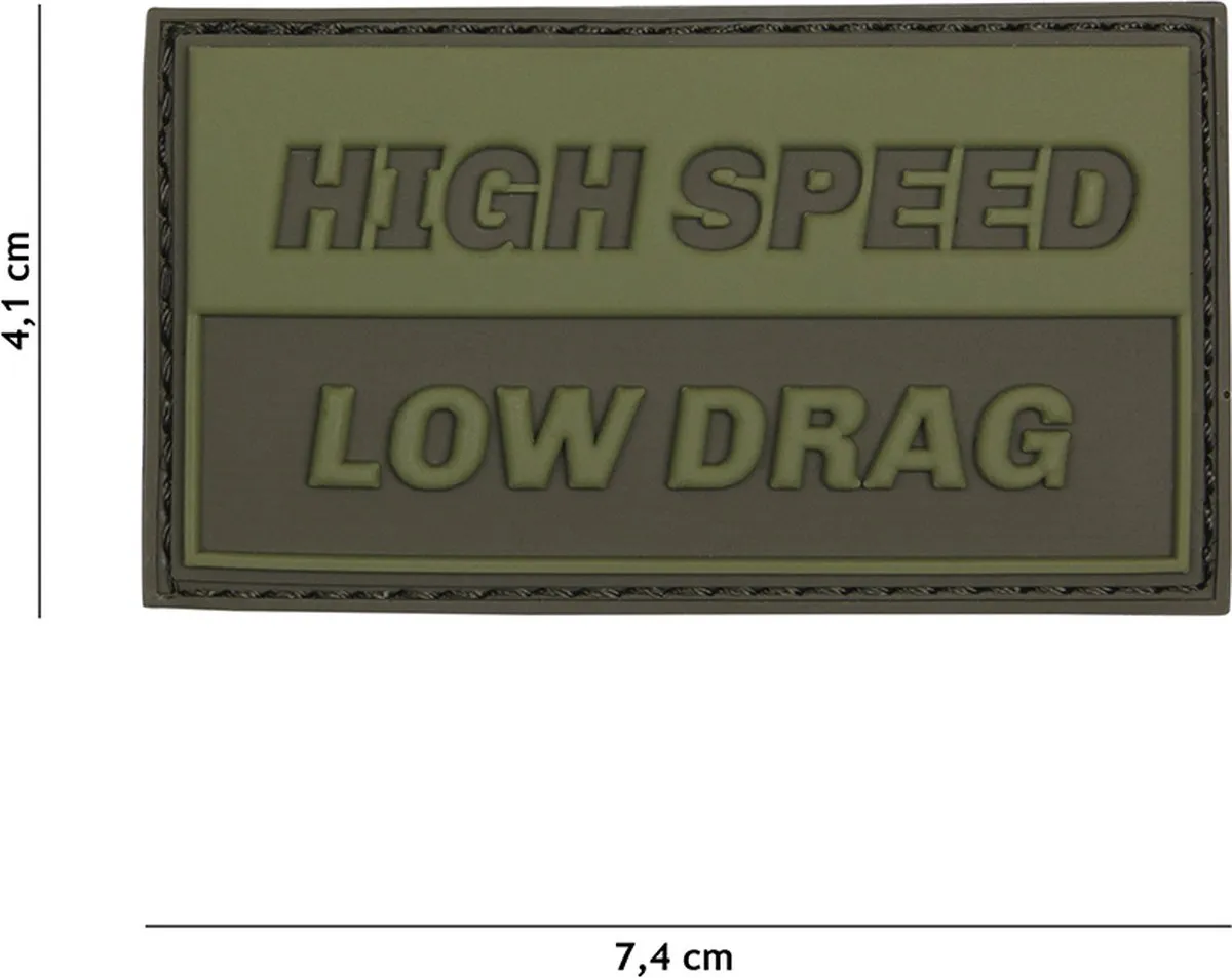 101 Inc Embleem 3D PVC Groen 16116