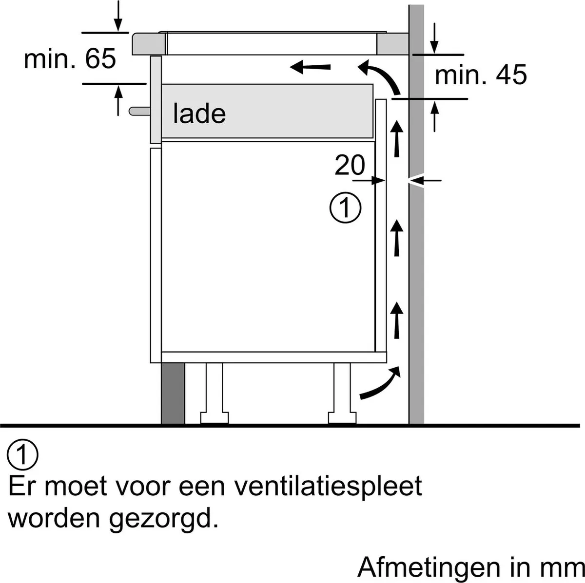 Siemens iQ100 EH645BEB6E Inbouw Inductiekookplaat - 4 Zones - Zwart