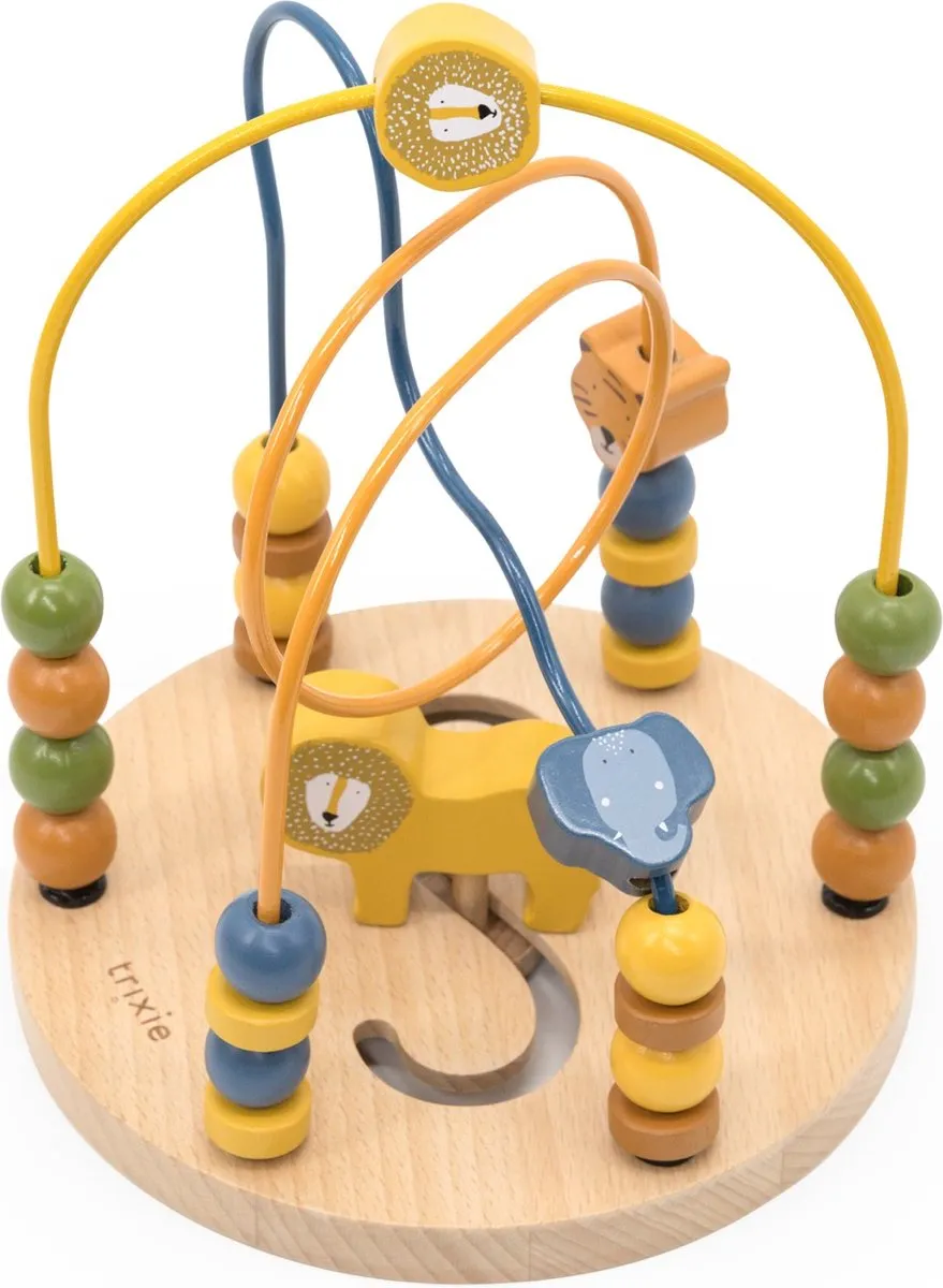 Trixie Houten Kralenframe AllAnimals - Educatief Speelgoed