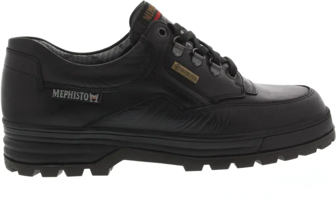 Heren Veterschoenen Mephisto Barracuda Mephitex Black Zwart