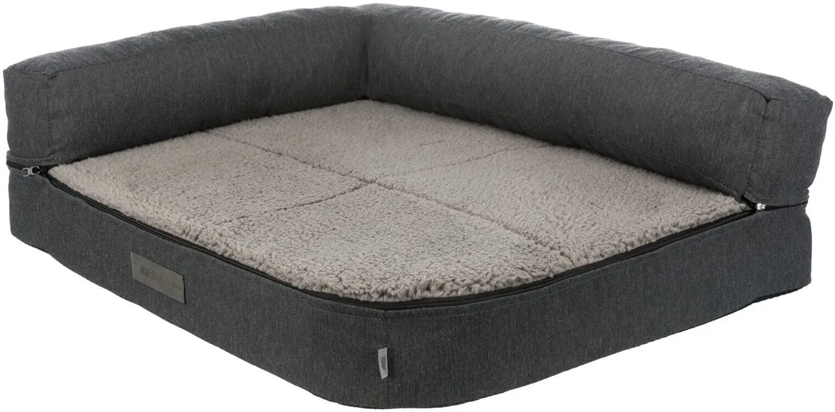Trixie Vital Hondenmand Sofa Bendson Orthopedisch Grijs 80x60cm - afbeelding 4 van 6