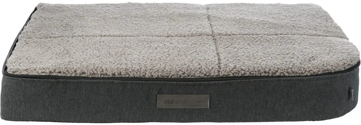 Trixie Vital Hondenmand Sofa Bendson Orthopedisch Grijs 80x60cm - afbeelding 5 van 6