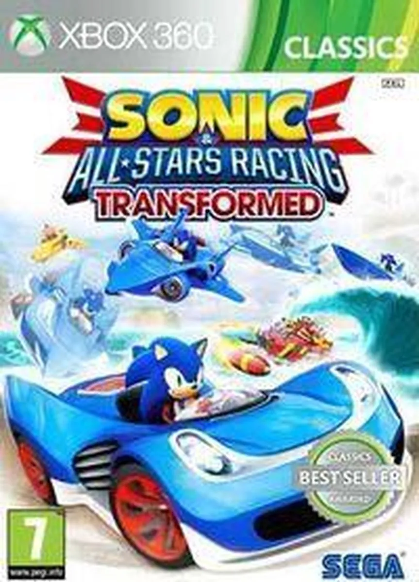 Sega Sonic & Sega All-Stars Racing Transformed Xbox One/Xbox 360