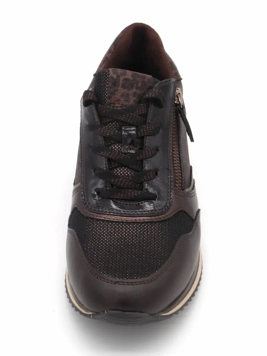 Jana Dames Sneaker - 23774-304 Bruin - Wijdte H - Maat 38 - afbeelding 5 van 6