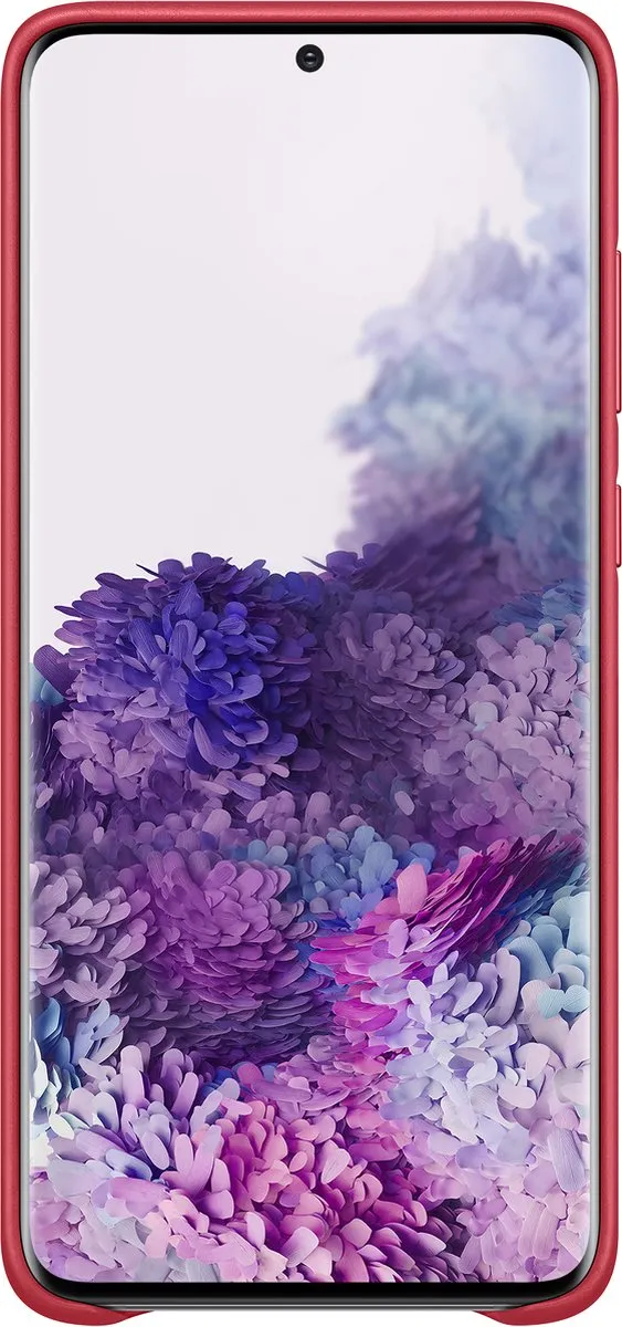 Samsung Galaxy S20 Plus Leather Cover - Rood EF-VG985LREGEU
